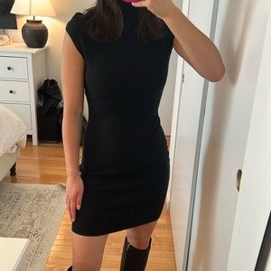 Abercrombies & Fitch Black Luxe Sweaterdress